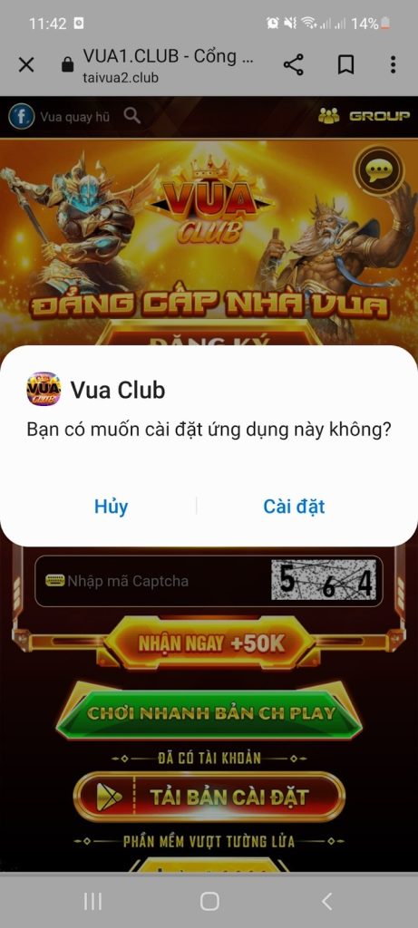 Những điều người chơi cần lưu ý khi tải app Vuaclub